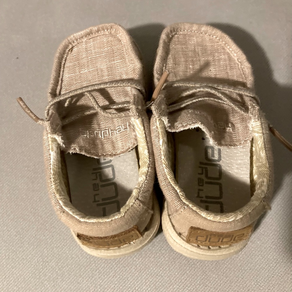 Cute toddler hey dude boating shoes